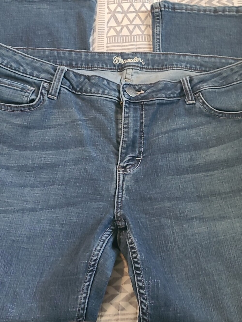 Wrangler Dark Blue Women's Bootcut Jeans